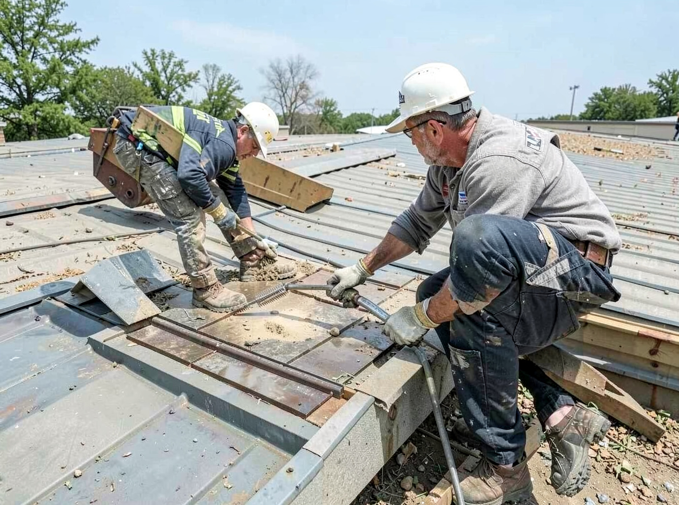 roofing contractor in Castle Heights, TX